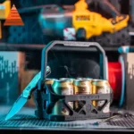 6-slot beverage carrier, 3D printed drink caddy